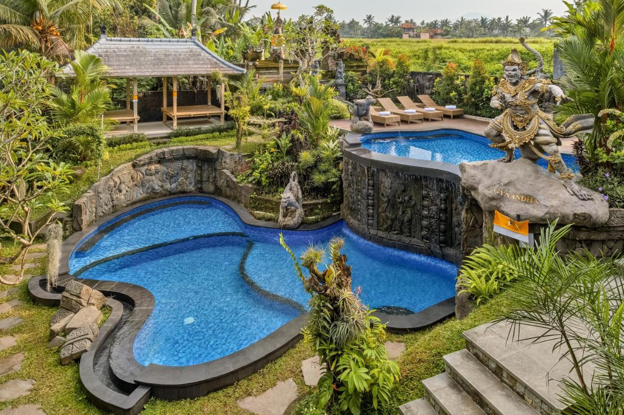 Gynandha Ubud Cottage Esterno foto