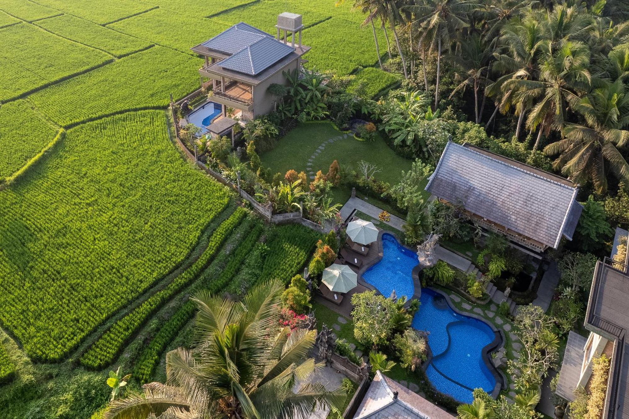 Gynandha Ubud Cottage Esterno foto